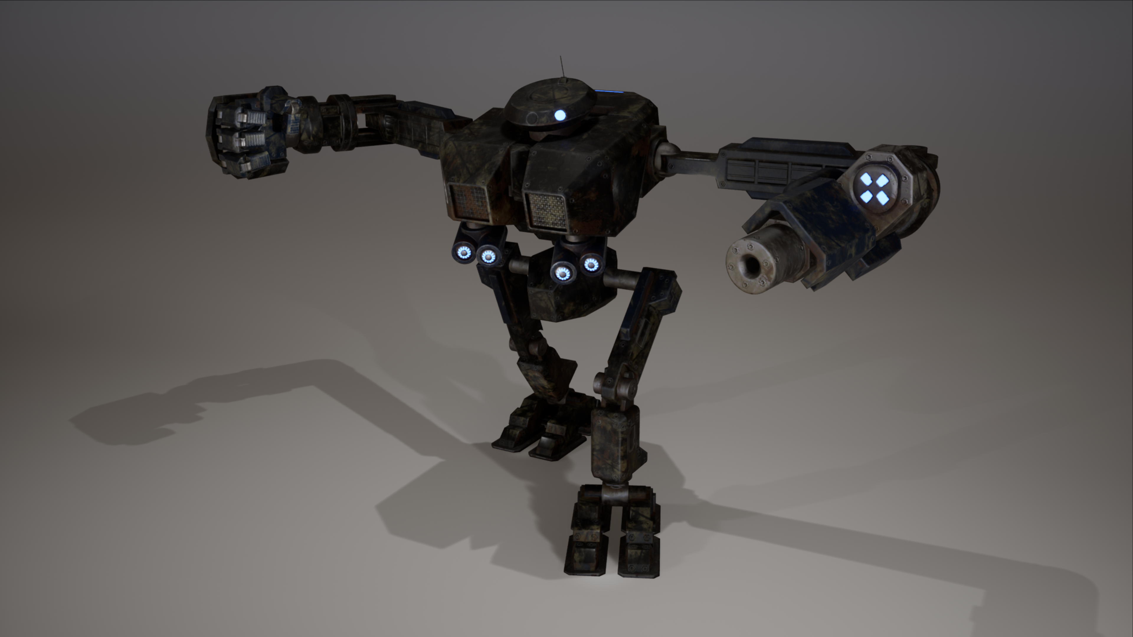 High Poly Robot